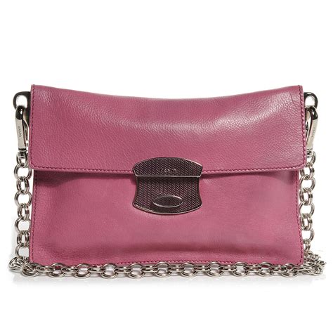 prada clutch with chain